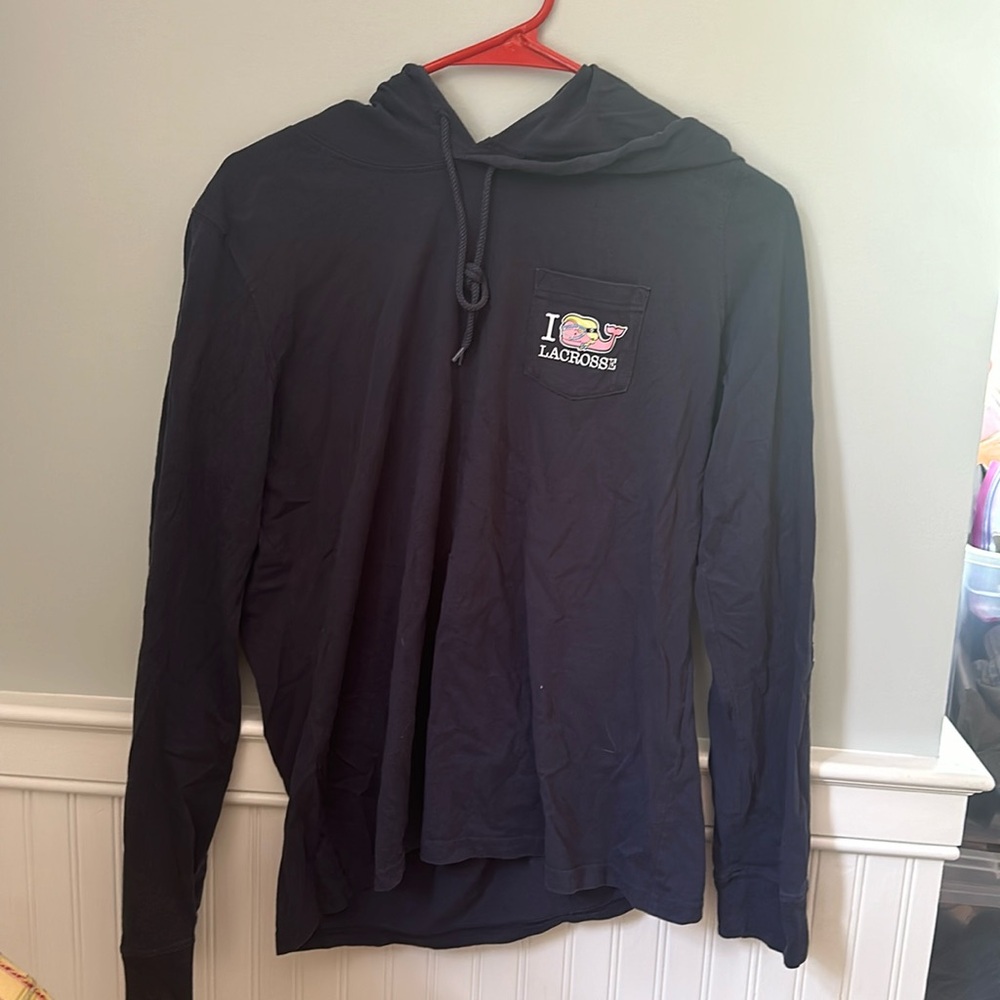 Vineyard vines I love lacrosse pullover